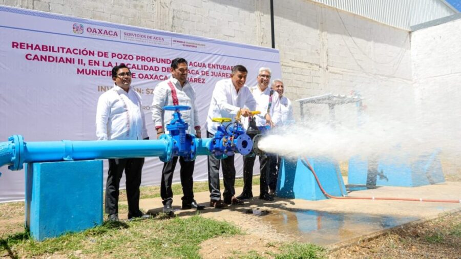 Inauguran obras de agua en Oaxaca de Juárez y en Santa Cruz Xoxocotlán ...