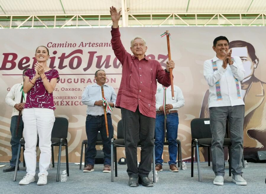 Refrenda AMLO amor por Oaxaca en última gira de trabajo por el estado ...